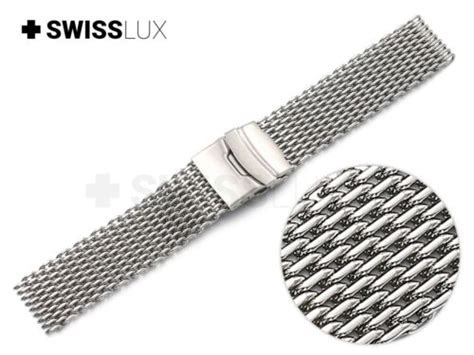 breitling mesh shark strap|Recommendations for a good Milanese/Shark Mesh bracelet.